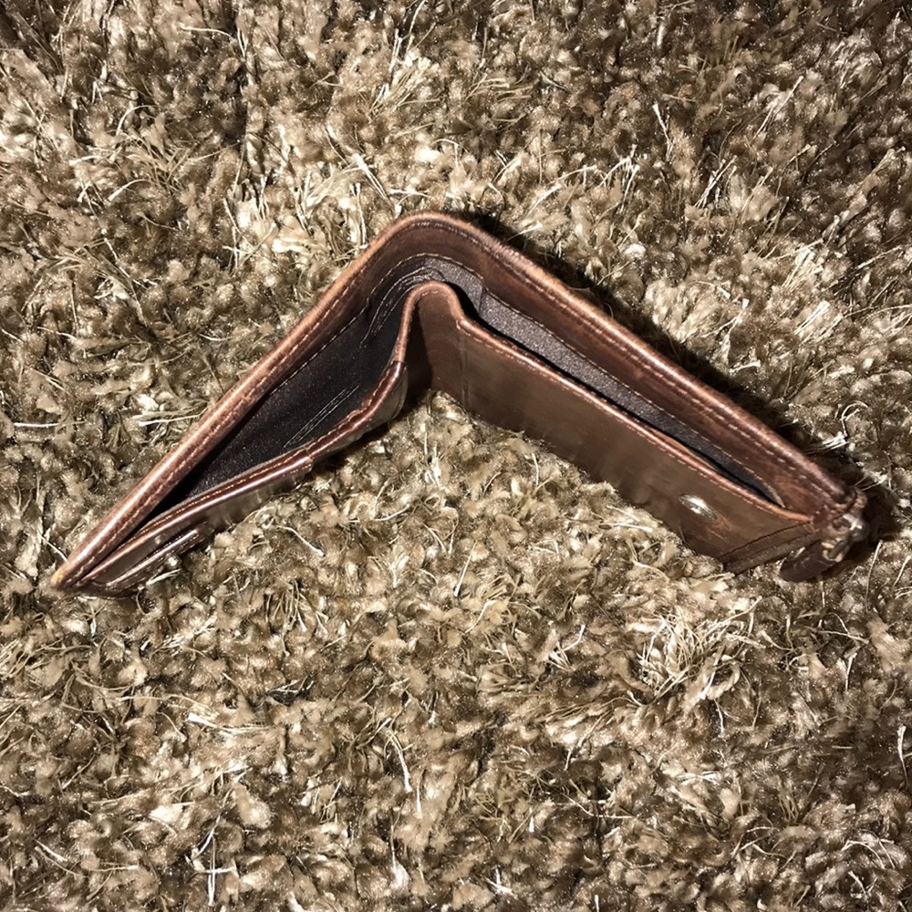 COACH Wallet Brown Leather. Genuine/Authentic - Picture 5 of 12